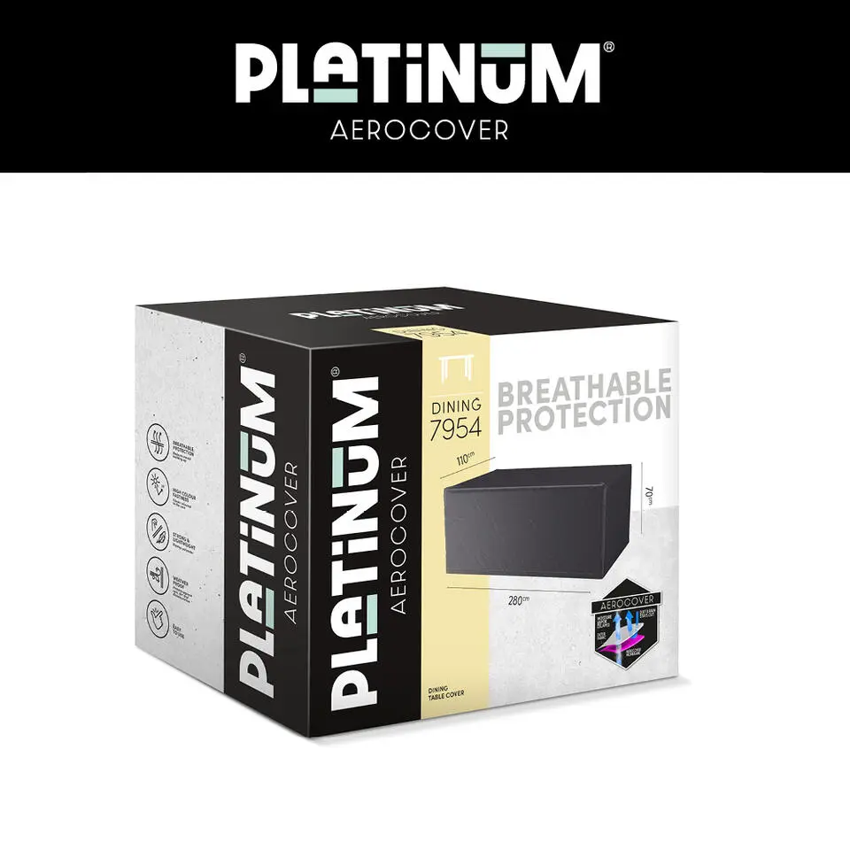 Platinum Aerocover tuintafelhoes 280x110x70 cm