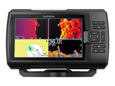 Garmin STRIKER Vivid 7sv - Fiskefinder - inkluderet transducer: GT52HW-TM - dobbelt-stråle