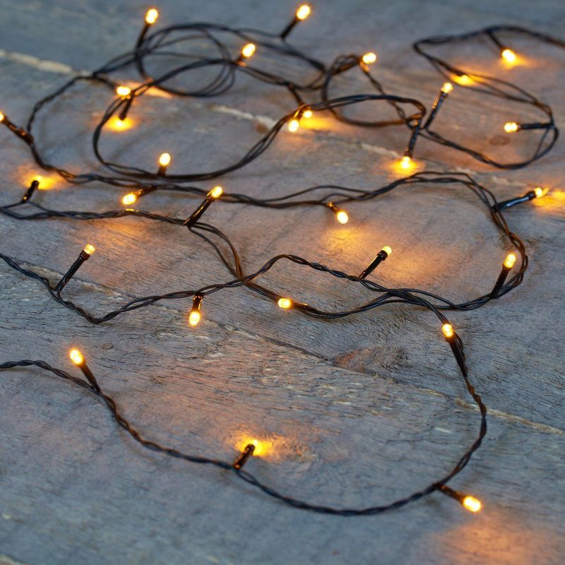 Anna's Collection - Kerstverlichting - Warm Wit - 40 LED Lampjes - 400 cm - Lichtsnoer - Dimmer