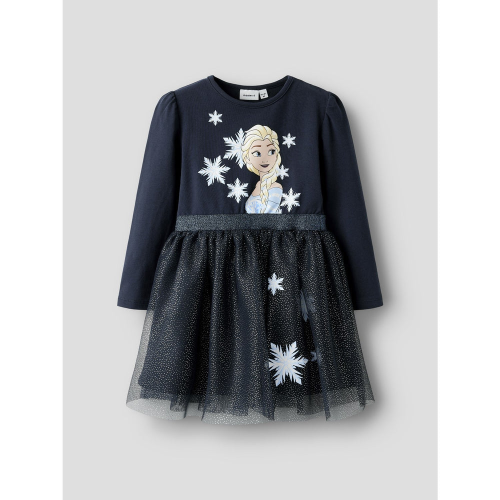 Køb Name It Navy Blazer Nmfosimi Frozen Ls Tulle Dress Wdi