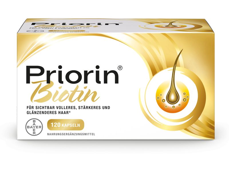 Priorin Priorin Biotin 120 Kapseln Für volles und kräftiges Haar