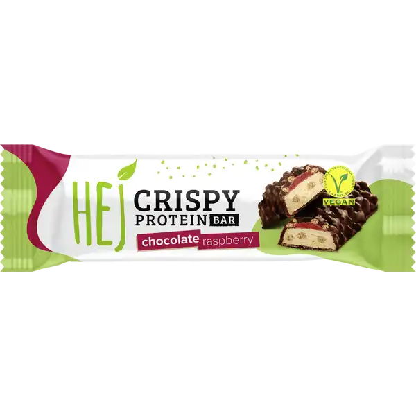 Vegan Crispy Chocolate Raspberry