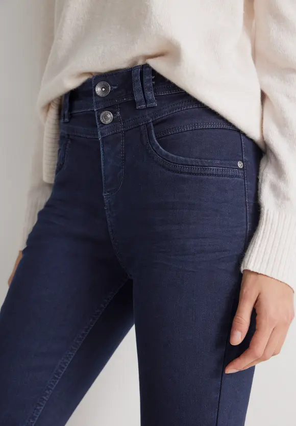 Slim Fit Thermojeans - clean indigo wash