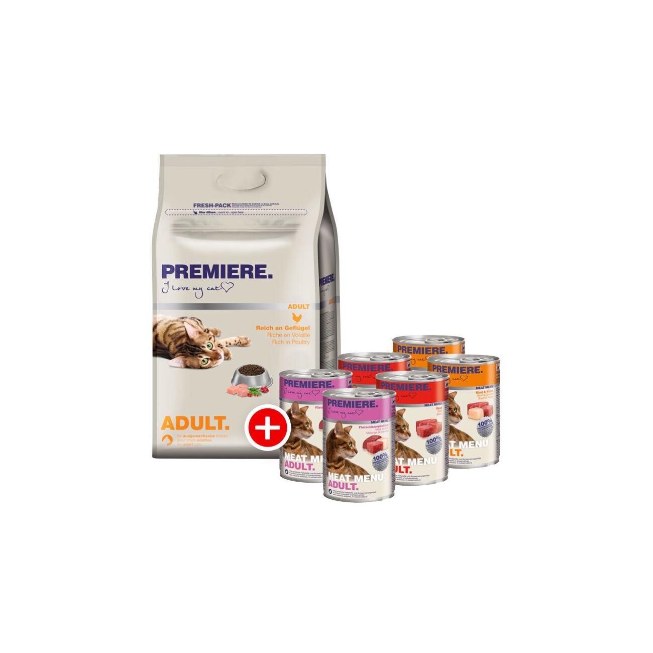 PREMIERE Adult Mischfütterung Set 2tlg.