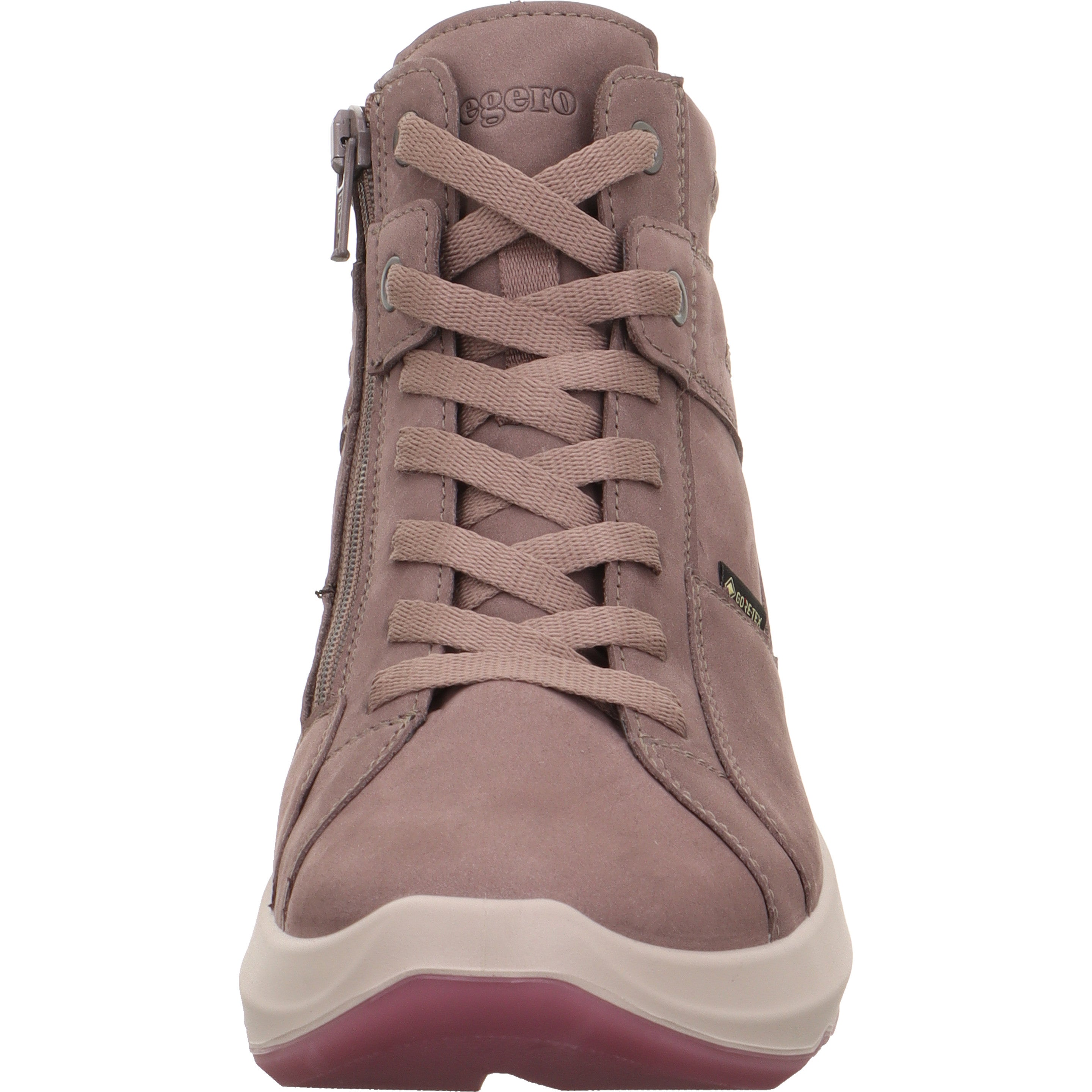 legero BLISS Damen  Sneaker high mit Reißverschluss - Farbe: Dark Clay - Größe: 4.5