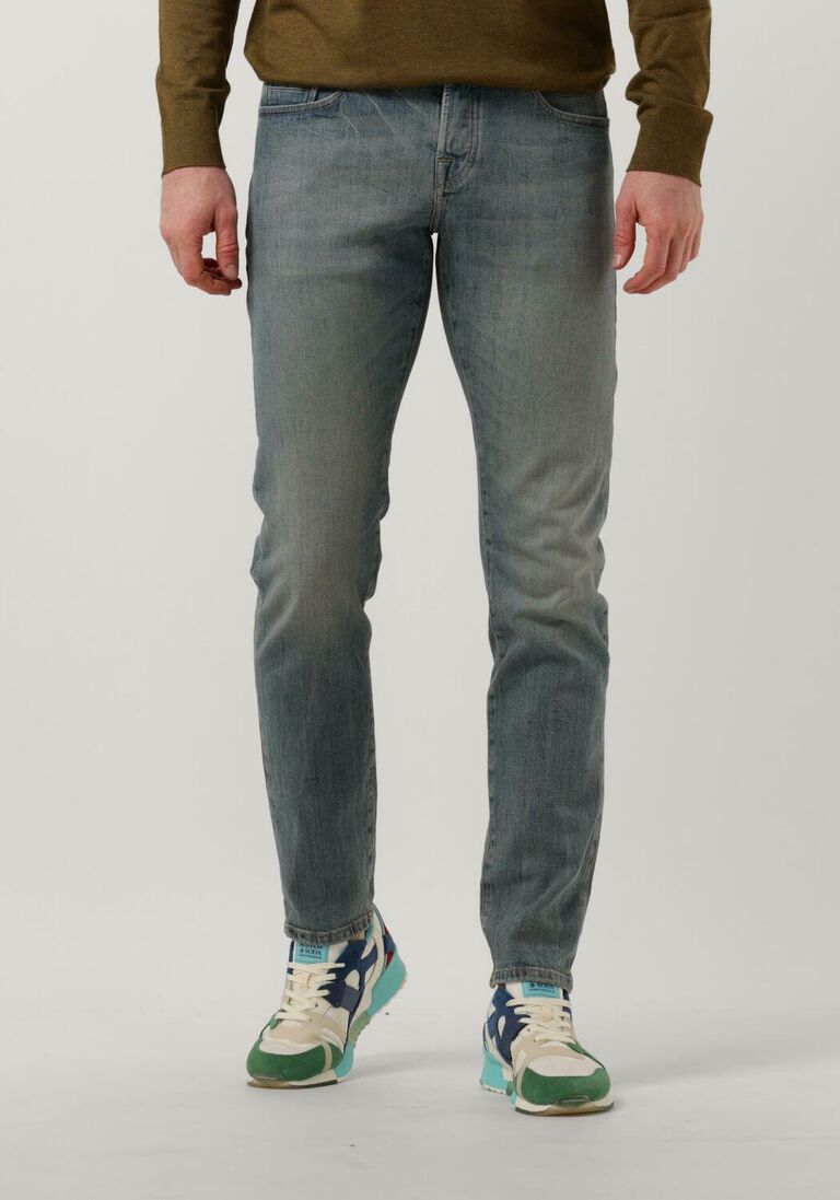 SCOTCH & SODA blauwe scotch & soda slim fit jeans seasonal essentials ralston slim jeans
