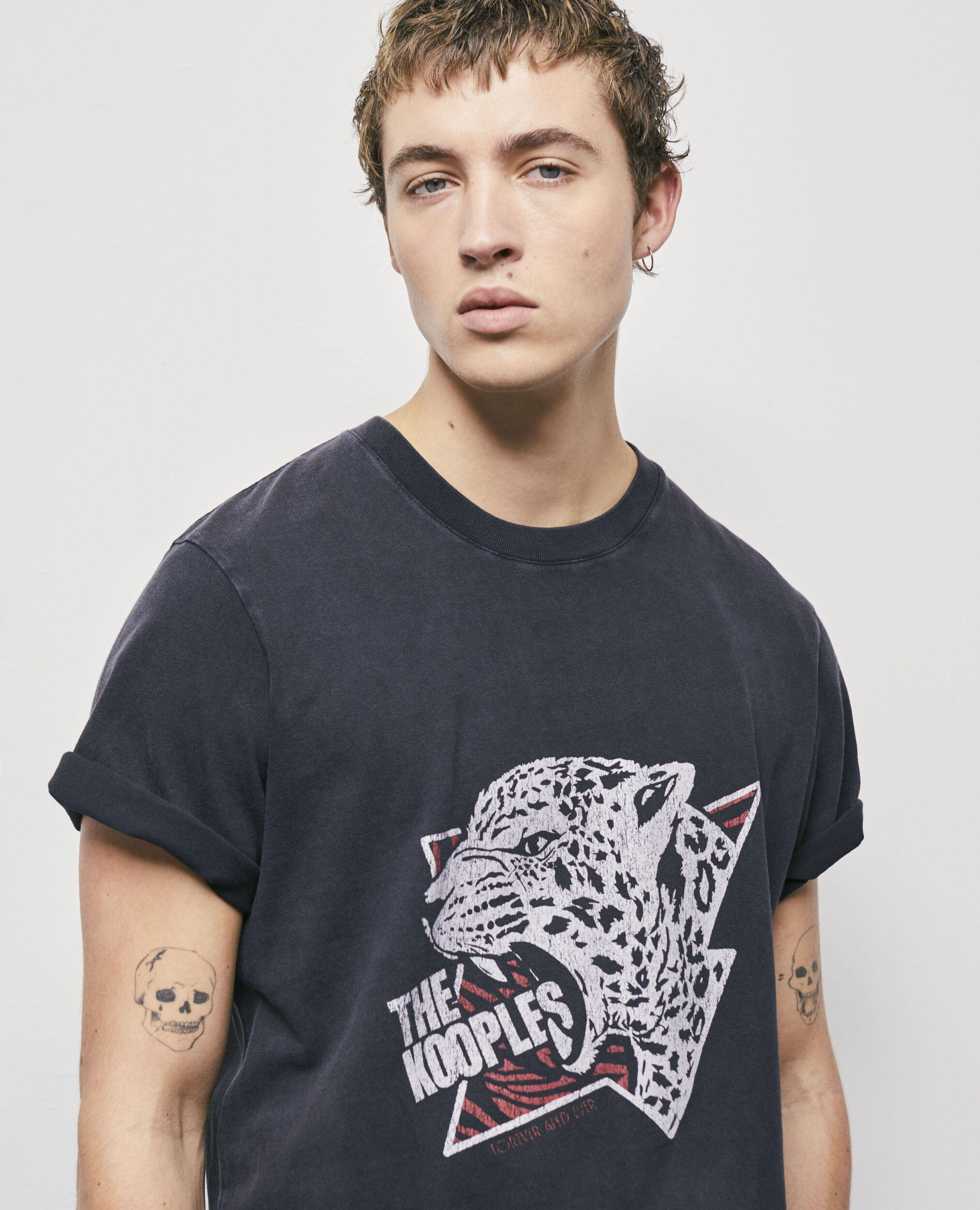 T-shirt sérigraphié tigre