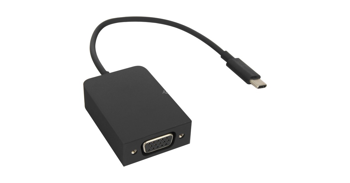 MicrosoftSurface USB-C naar VGA-adapter  (Zwart)