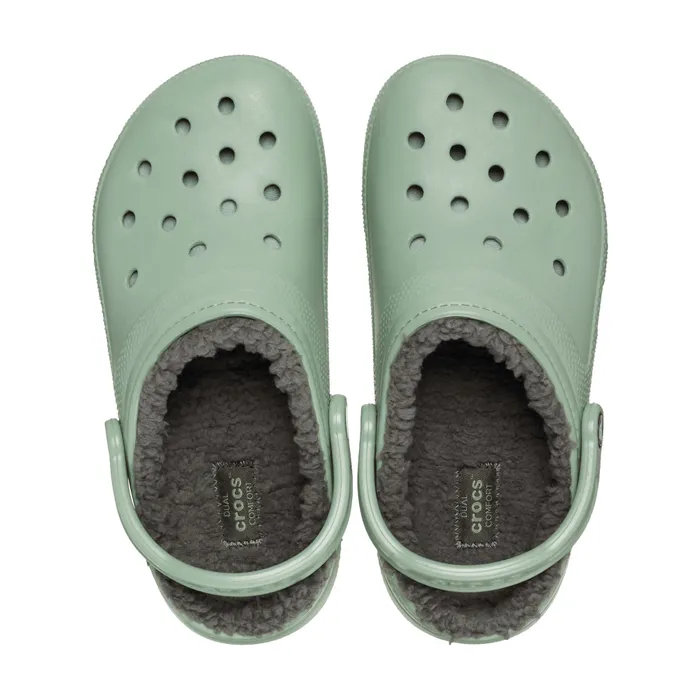 Crocs Classic Fuzz Lined Clog Instappers Senior