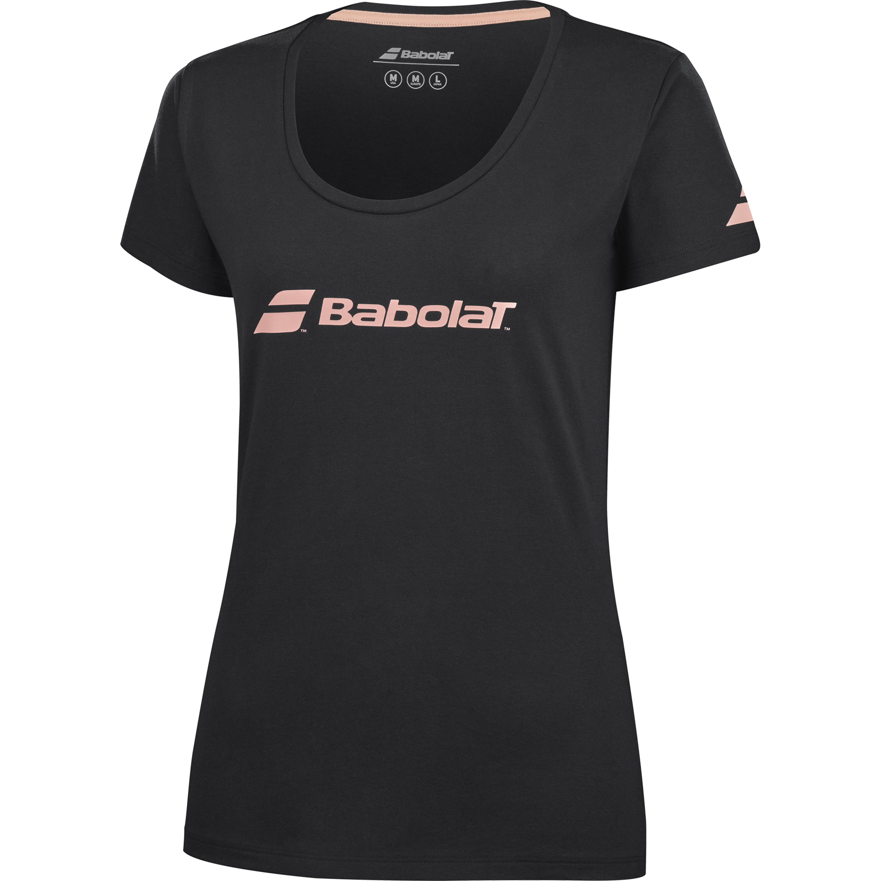 Exercise Babolat Tee Damen Schwarz