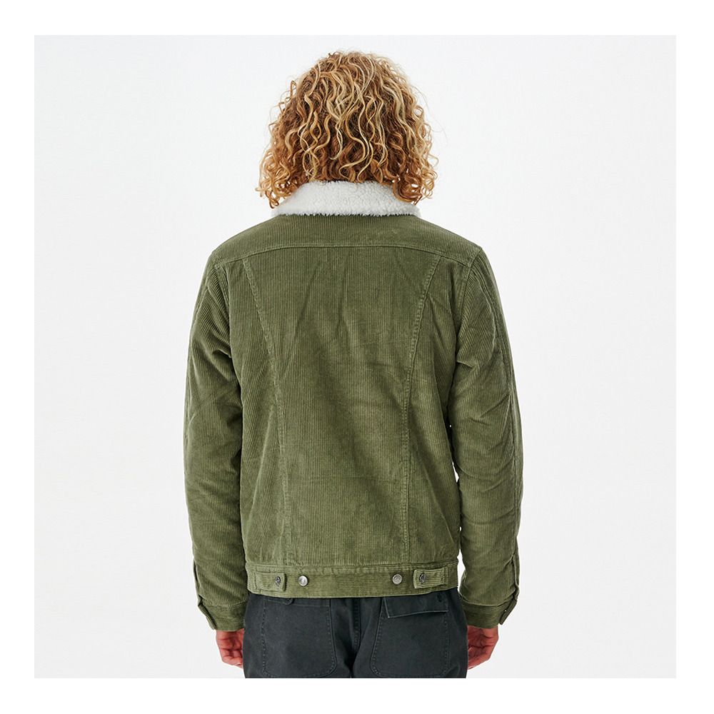 Rip Curl STATE CORD - Veste Homme dusty olive