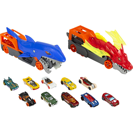 Hot Wheels battling creature transports sæt