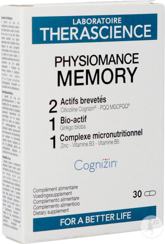 Physiomance Memory Complément Alimentaire 30 Capsules