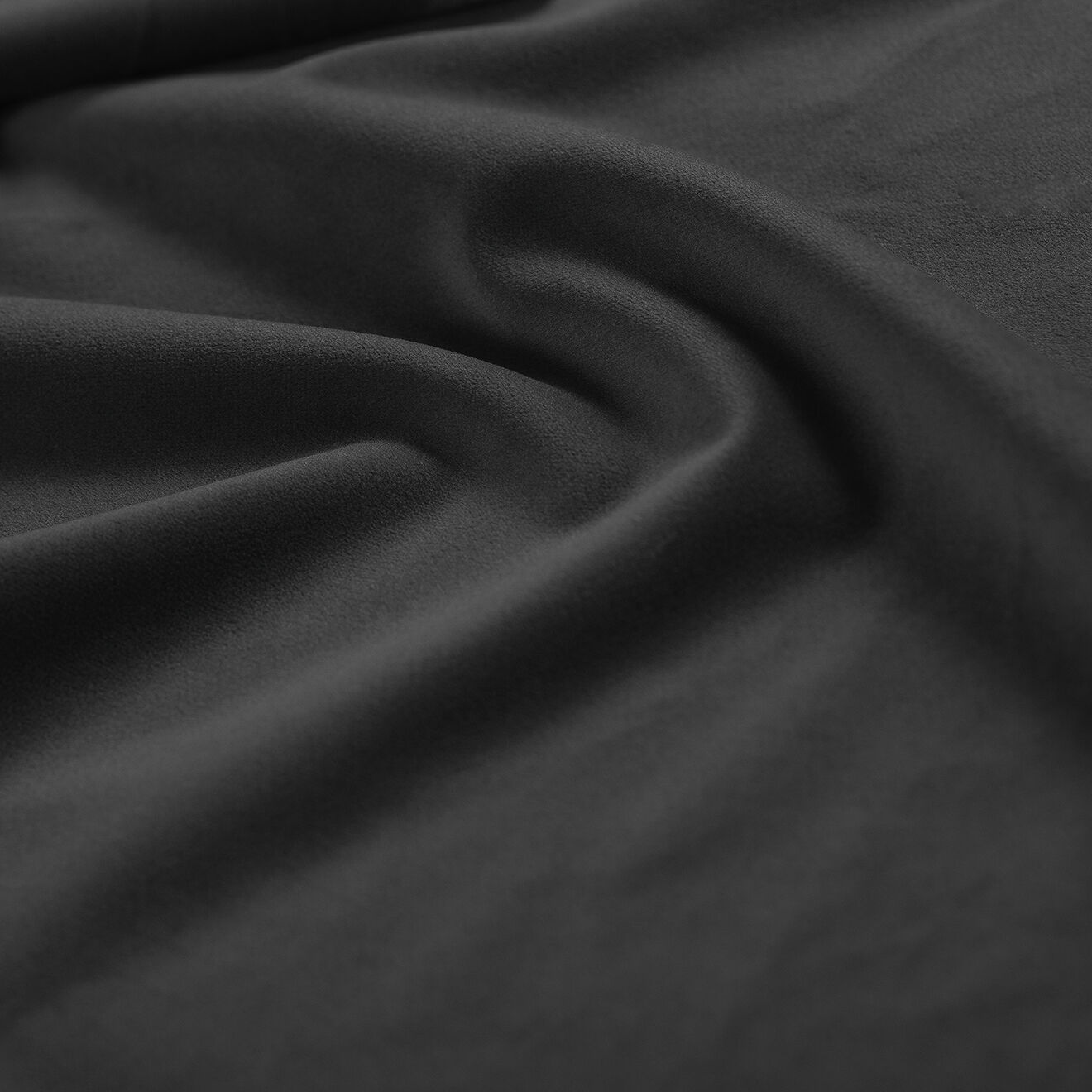 Intérieurs 86 Tête de Lit en Velours Haussmann gris foncé - 140x120 cm