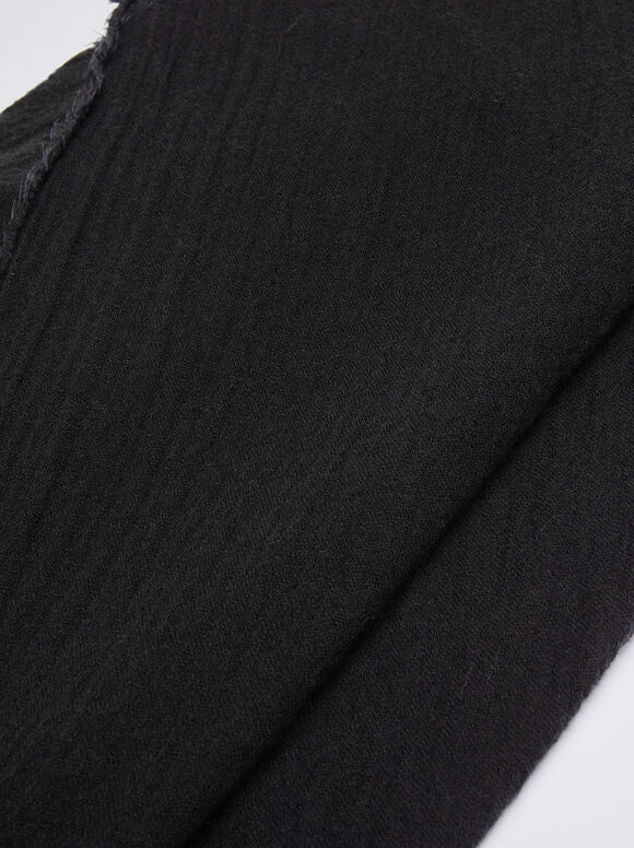 Pashmina lisa - Preta