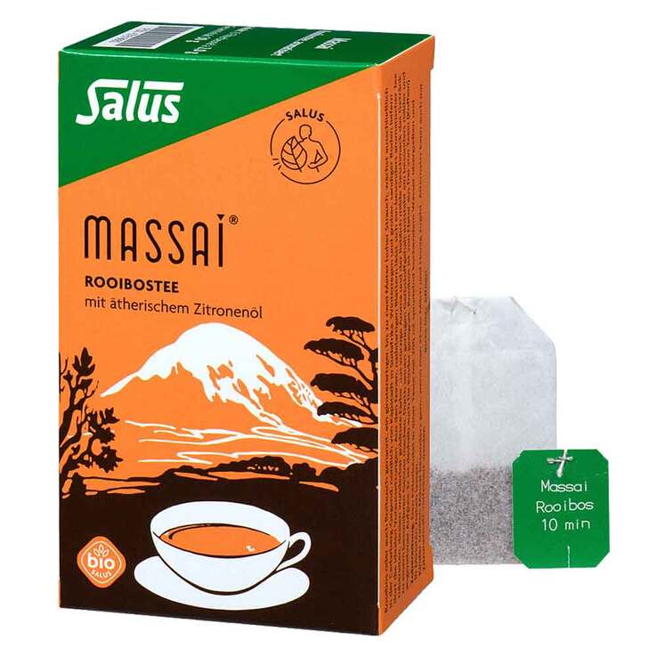 Massai Rooibostee Kräutertee bio Salus Filterbeutel, 15 St