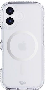 Tech21 - Evo Crystal - Hoesje - Clear/Silver - MagSafe Compatibel
