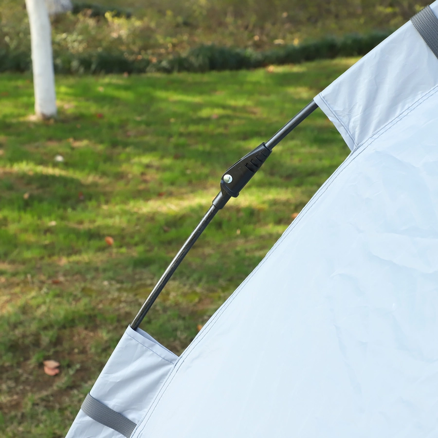 Outsunny Campingzelt mit 2 Türen bunt