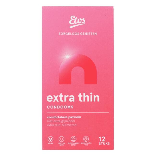 Etos Condooms Extra Thin 12 stuks