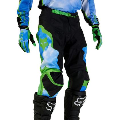 Pantalon cross Fox 180 - ATLAS 2024 - Noir / Vert