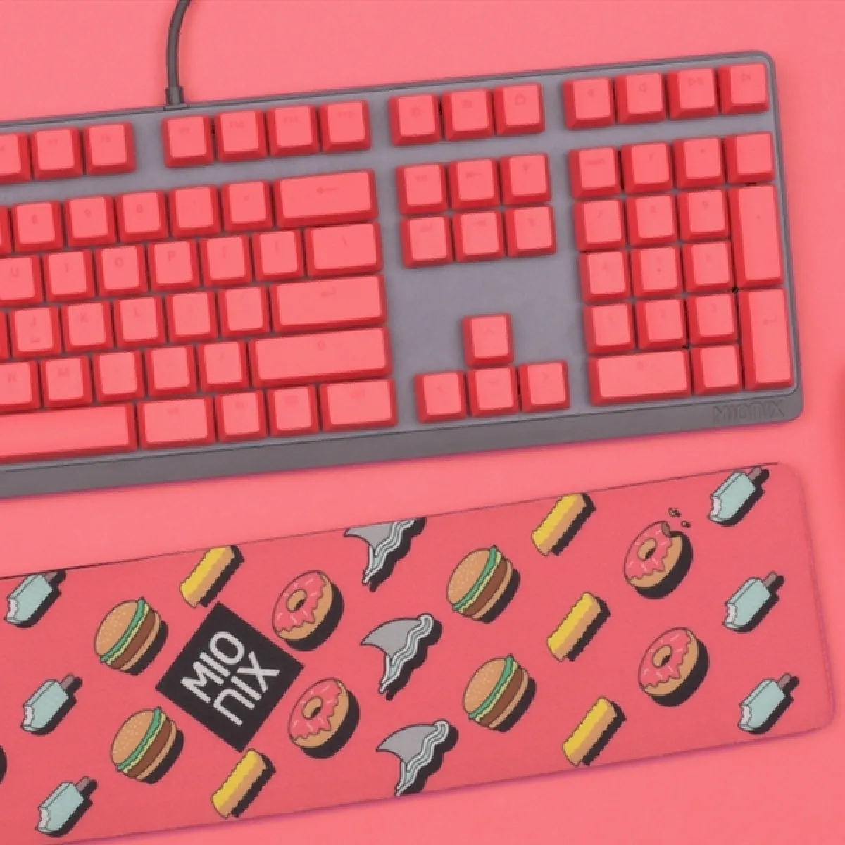 Mionix Keycaps Azerty (FR) - Rose