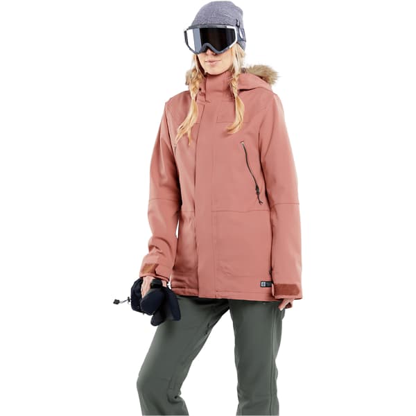 Veste de ski VOLCOM SHADOW INS JACKET EARTH PINK