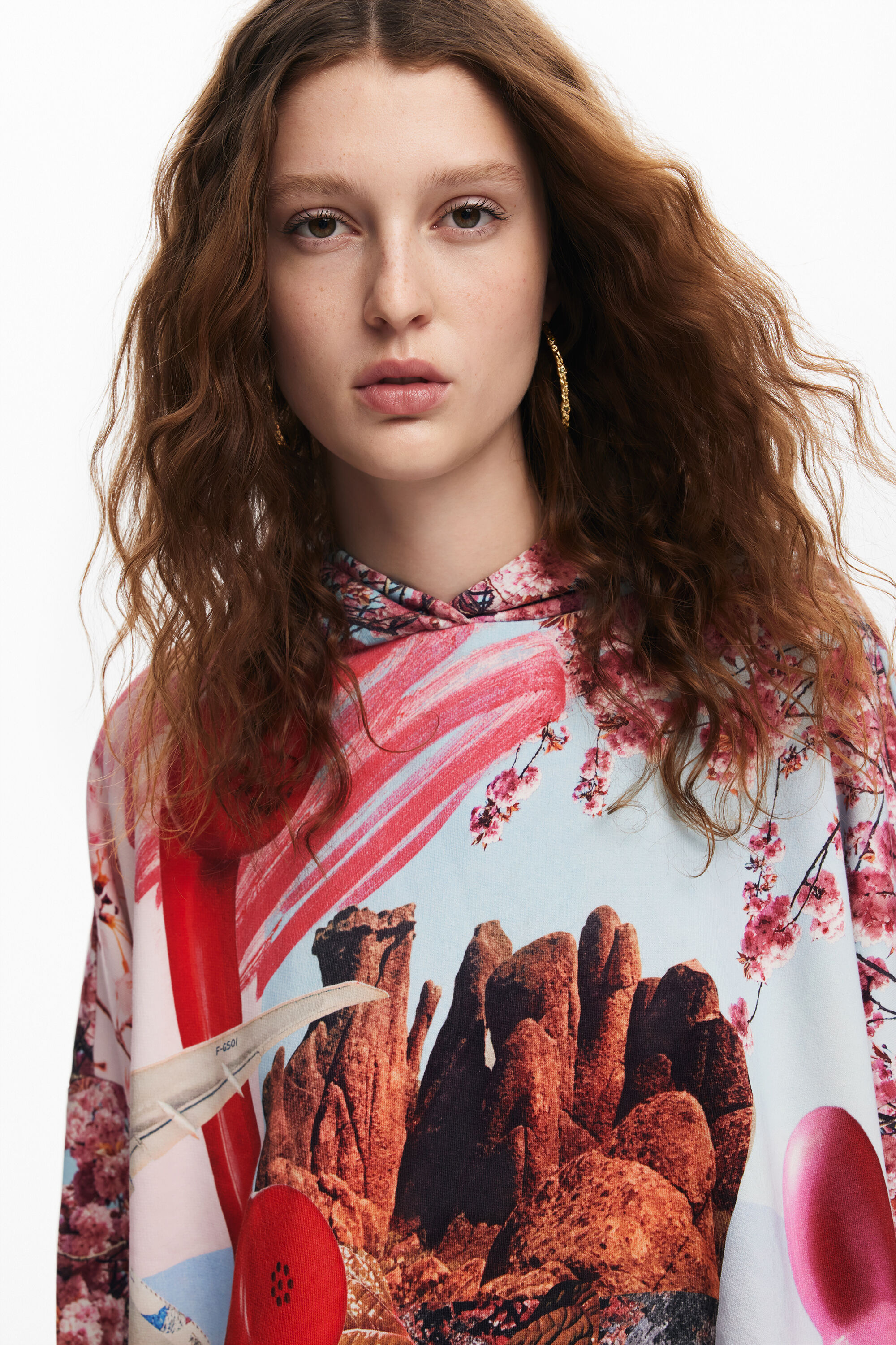 Sudadera estampada M. Christian Lacroix