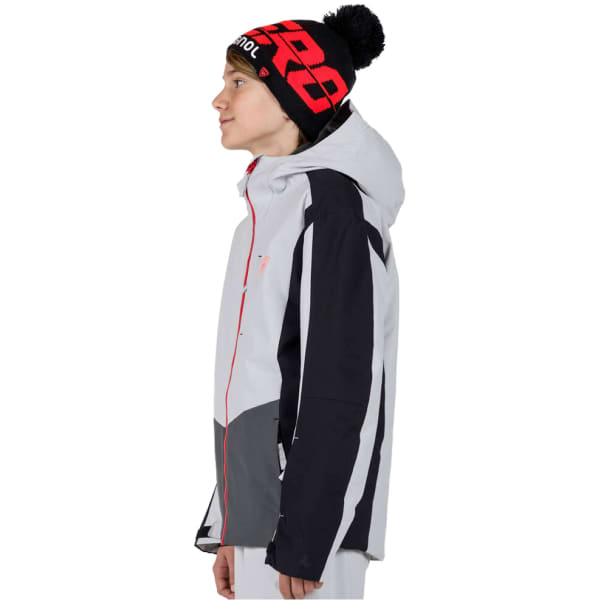 Veste de ski ROSSIGNOL BOY HERO VELIKA JKT SOFT GREY