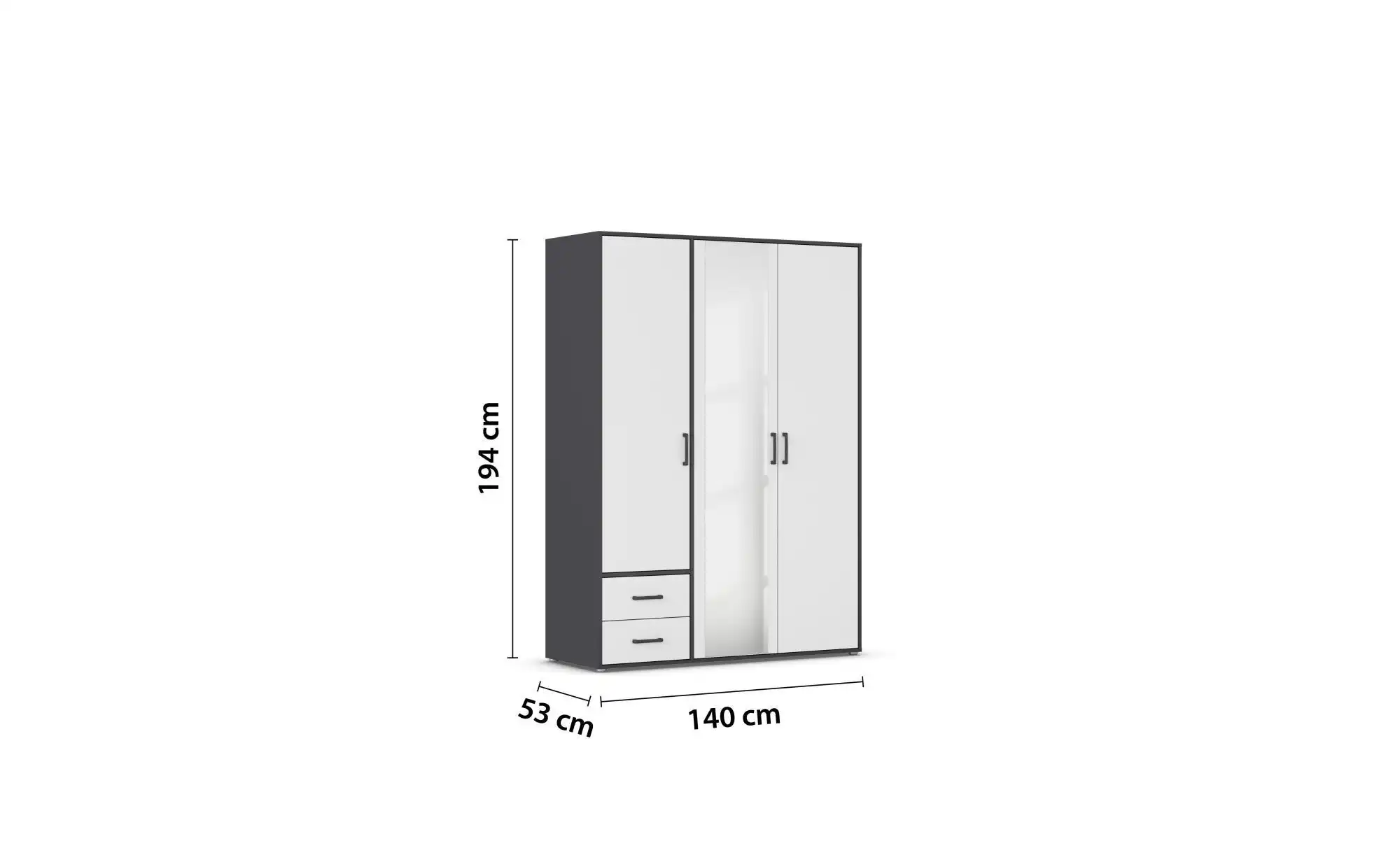 Drehtürenschrank Yarm