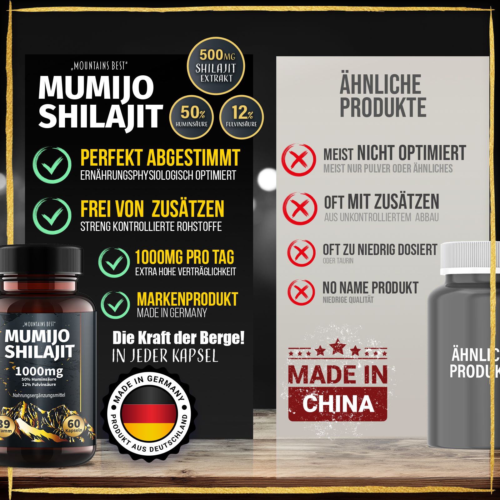 Saint Nutrition Mumijo Shilajit 1000 mg