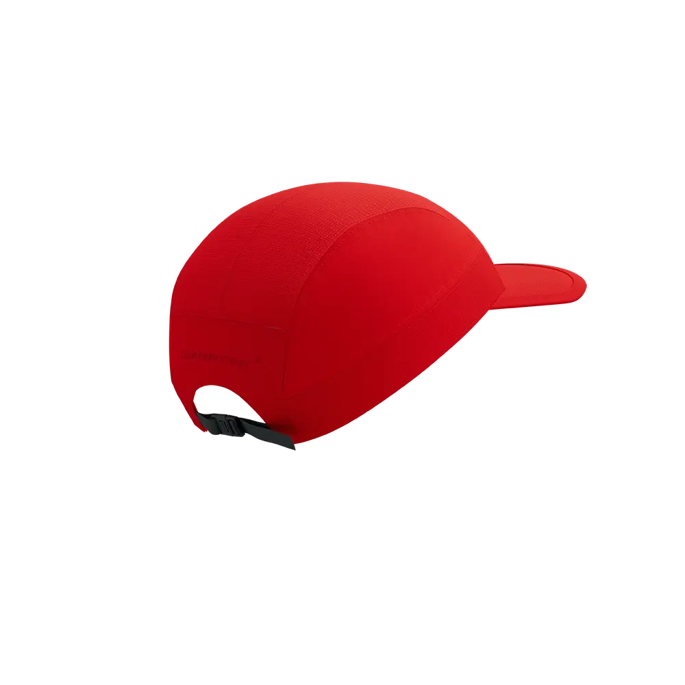 Compressport 5 Panel Light Cap Rood