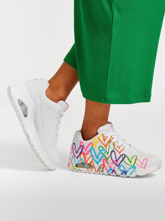Skechers UNO - HIGHLIGHT LOVE Sneaker Weiss