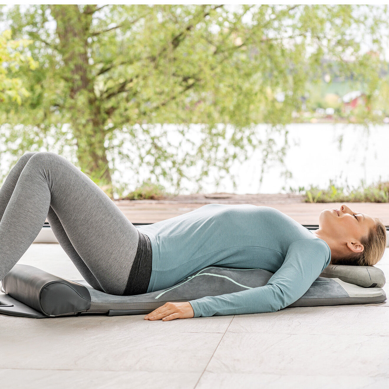 Beurer Tapis de yoga et stretching gris
