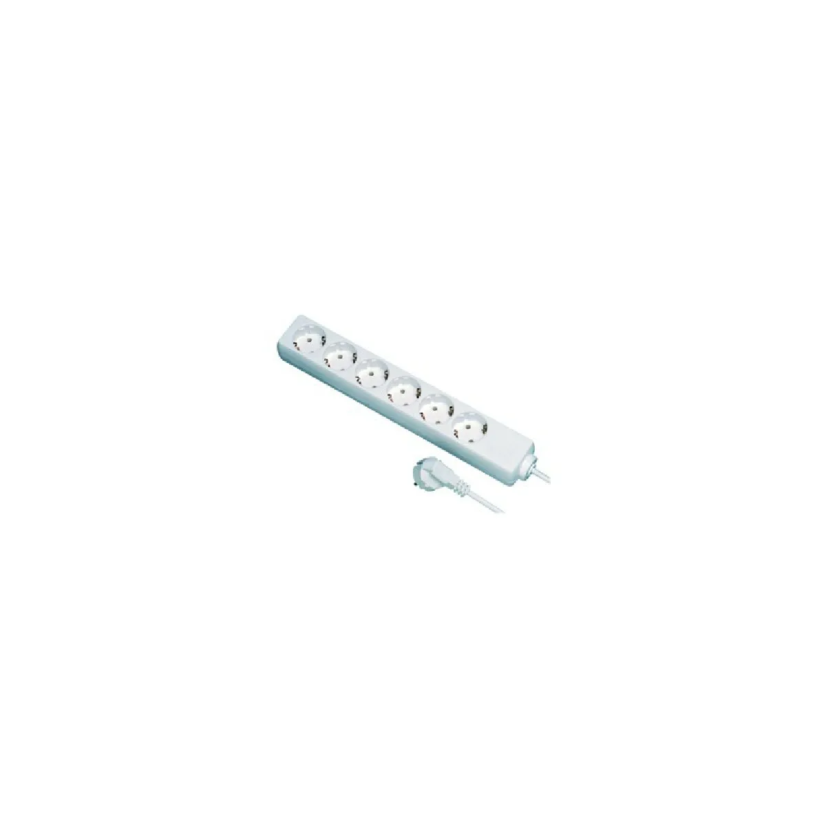 FP Multiprise 6 Branches - 1,4 m - Blanc