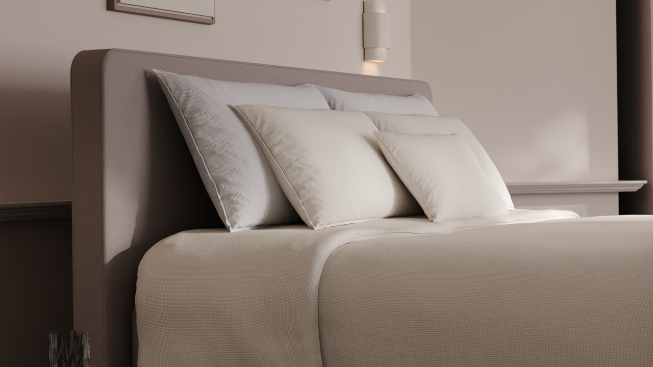 Boxspring Glade - Warm wool beige