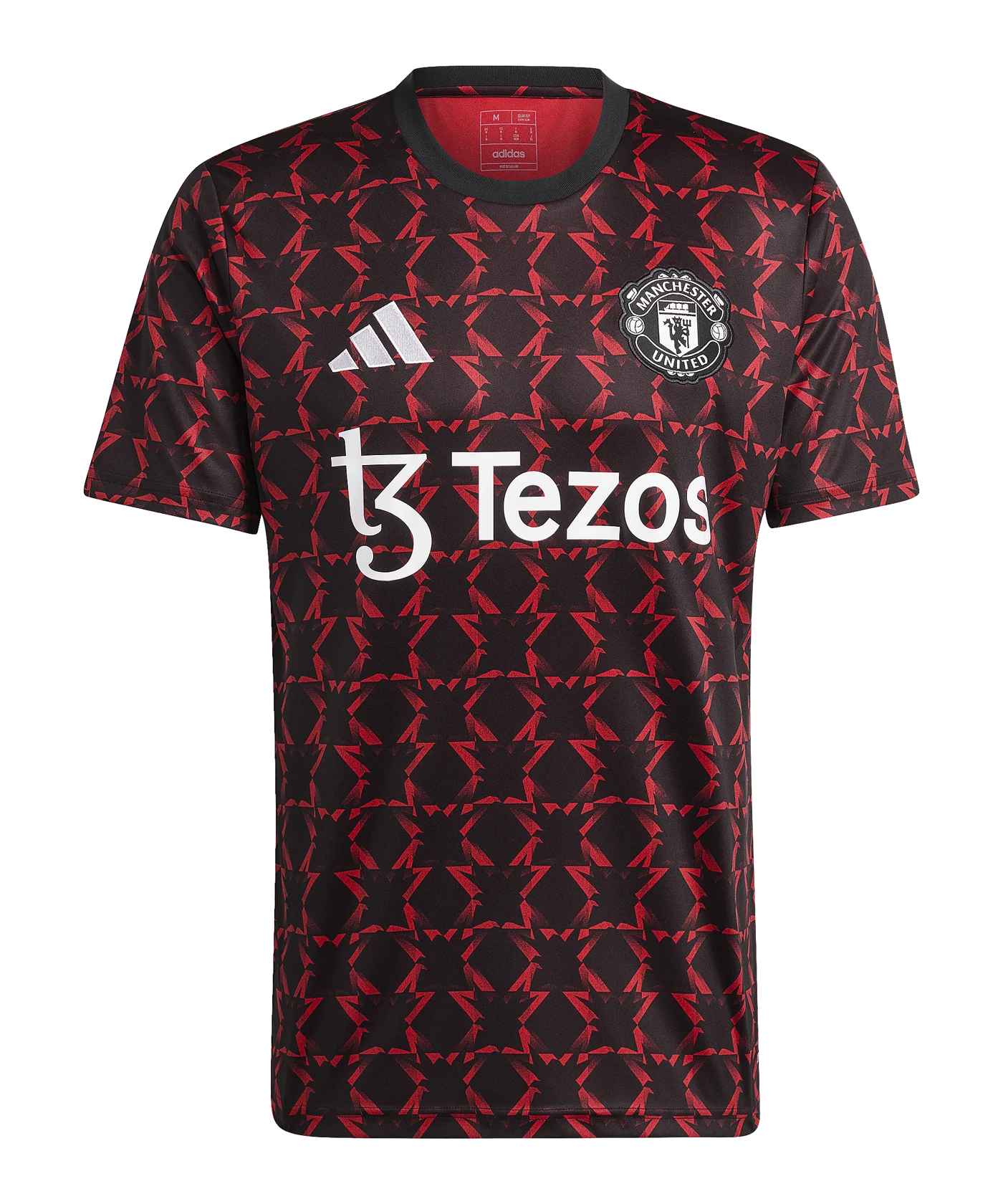adidas Manchester United Prematch Shirt 2024/2025 Schwarz