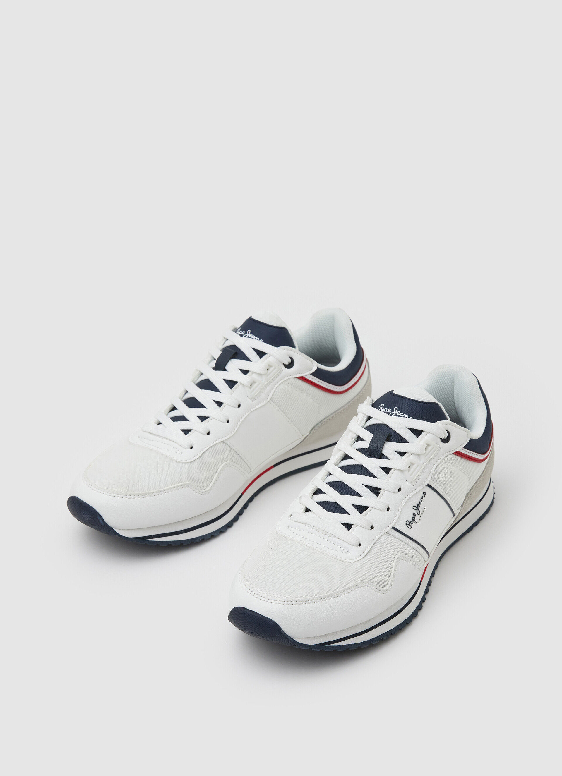 SAPATOS COMBINADOS TOUR CLUB - brancos