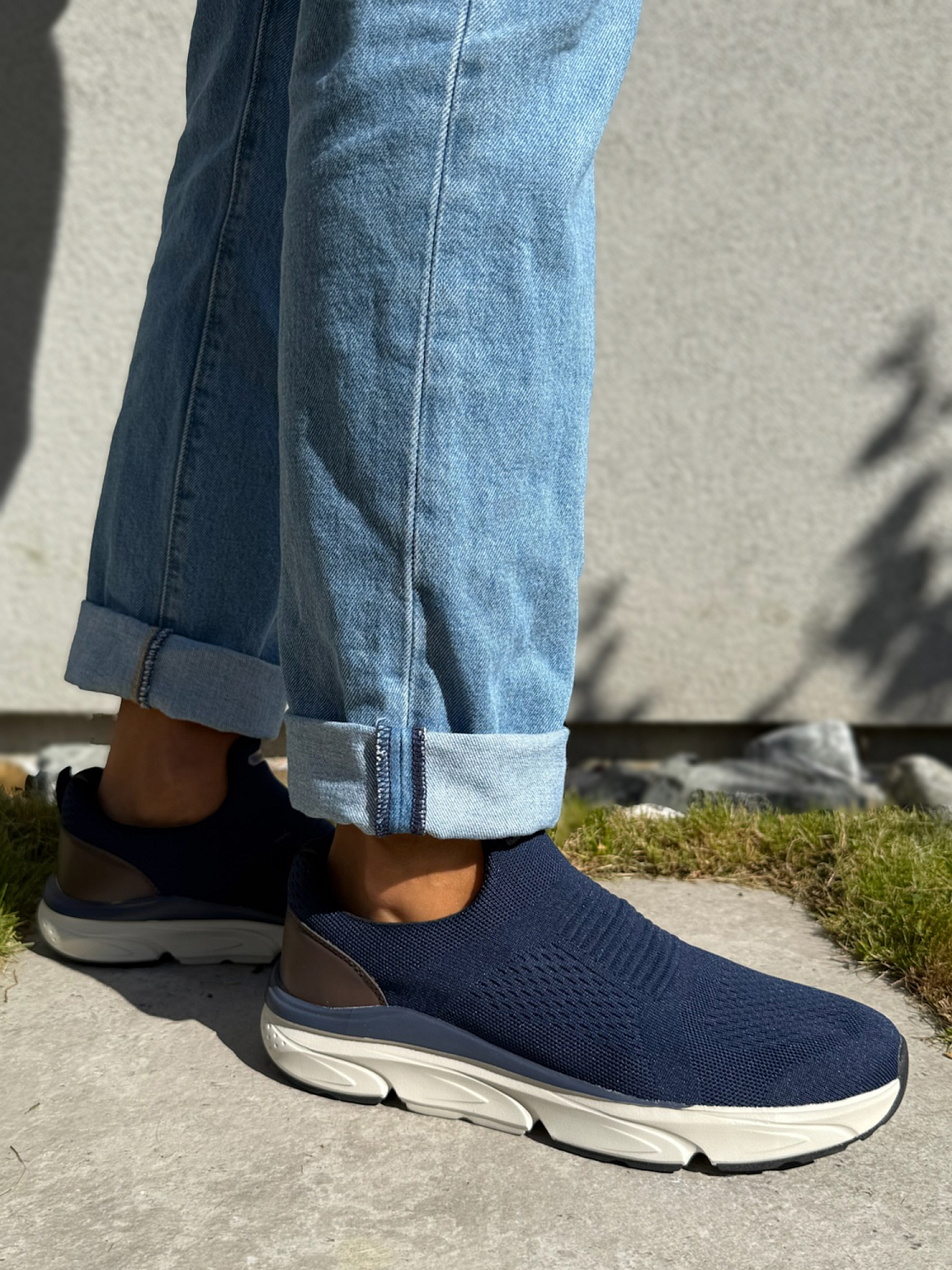 Rugged Gear Move Slip-on Sneaker Navy
