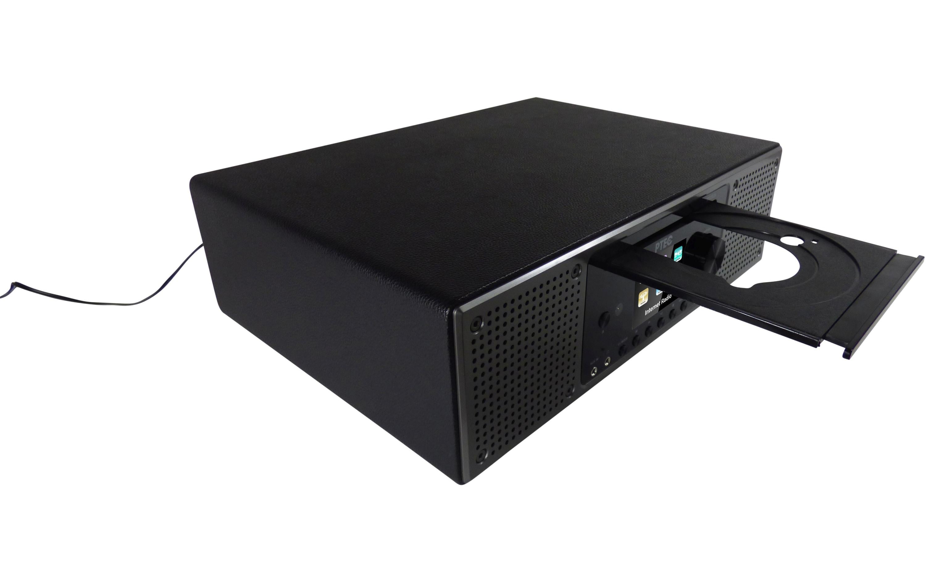 Internet Radio Pilatus II Schwarz<br>Internet Radio mit CD-Player
