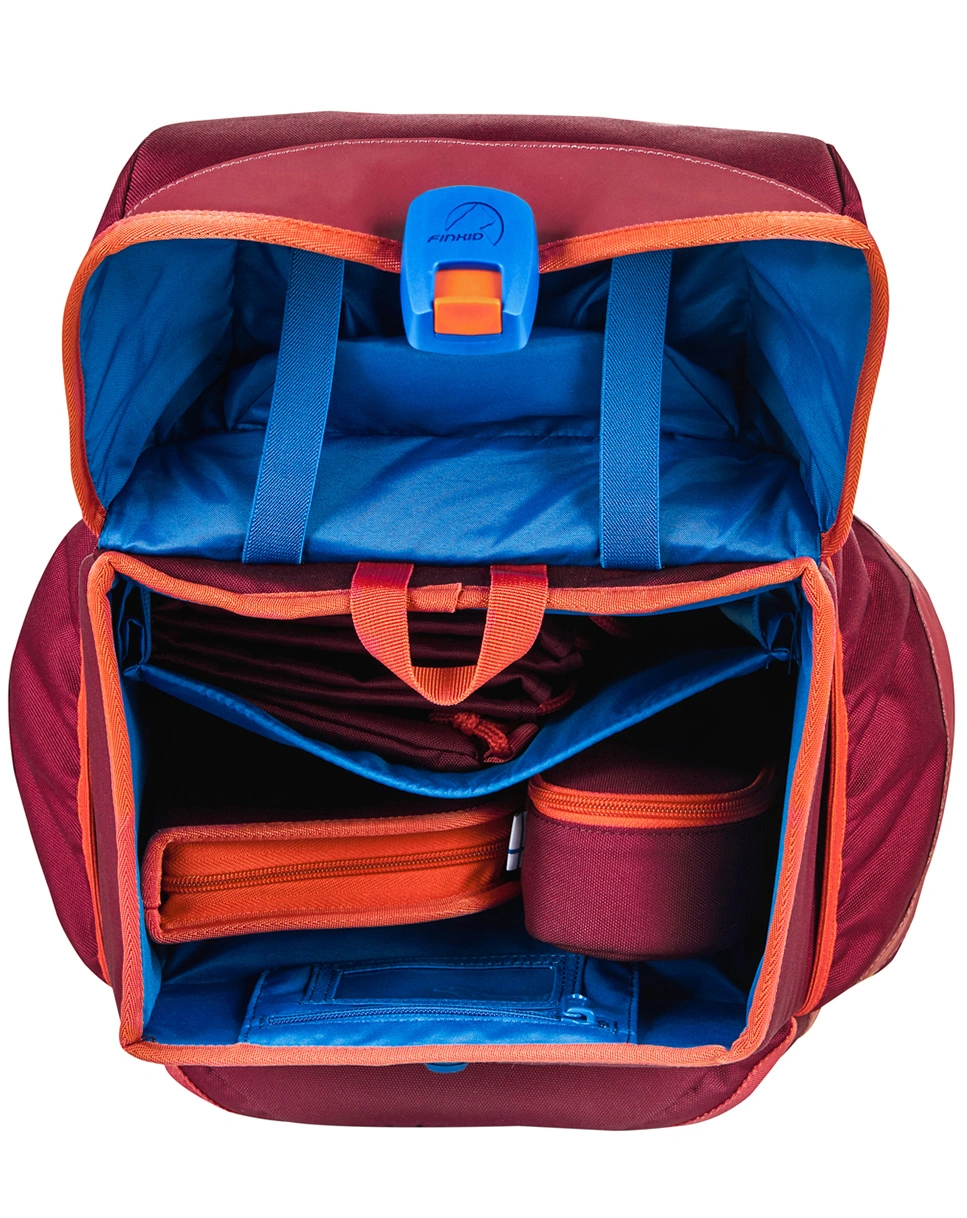 Schulranzen-Set BUDDY 4-teilig in beet red/chili