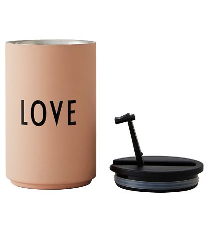 Design Letters Thermobecher - 350 ml - LOVE - Rosa