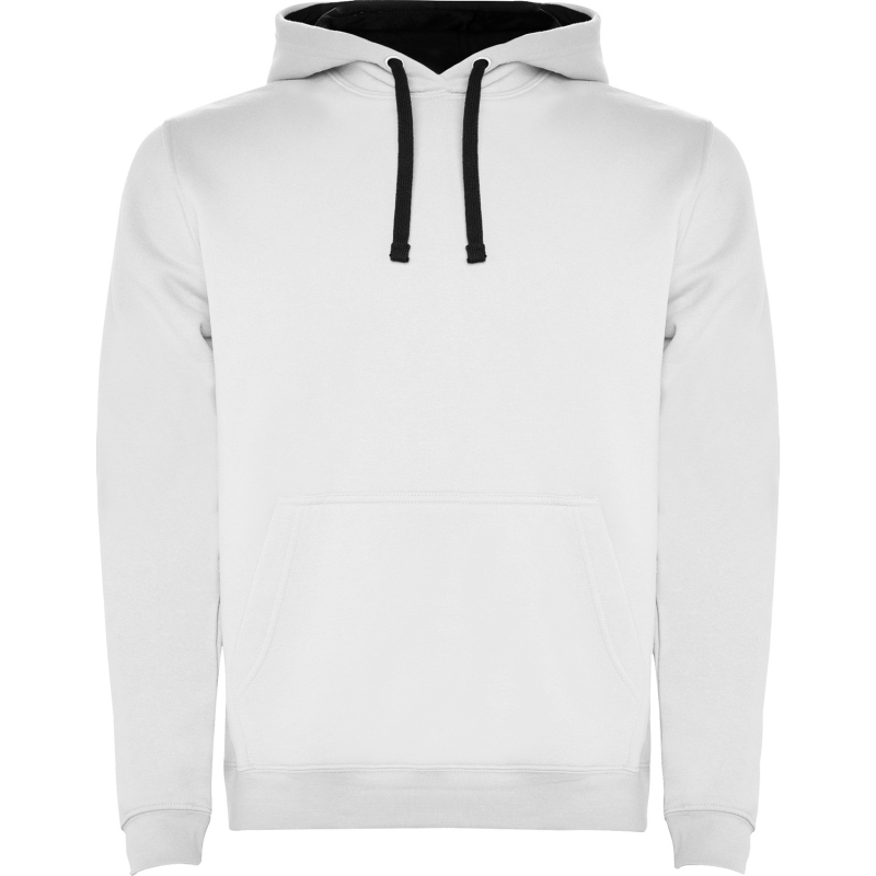 Roly R1067 - URBAN Sweat à Capuche Bicolore avec Poche