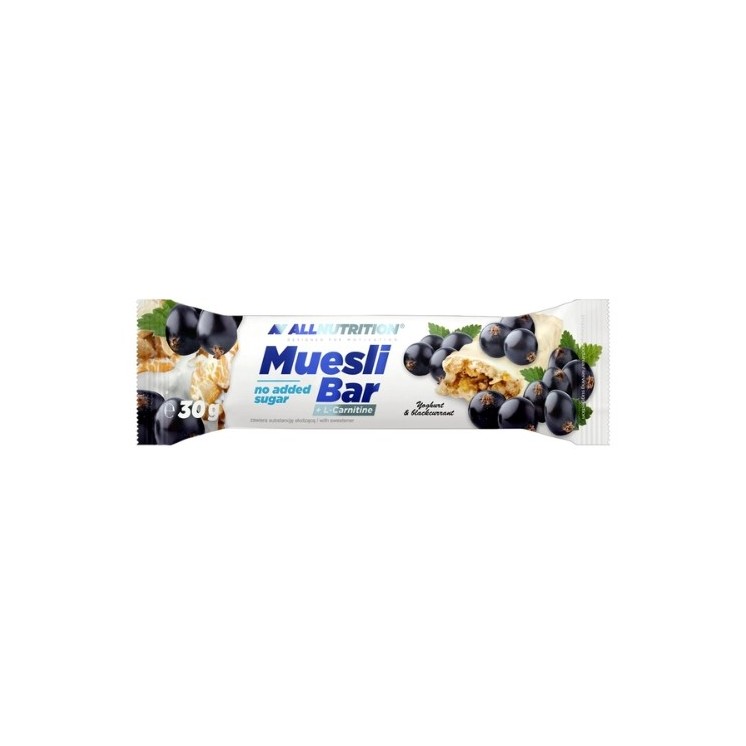 AllNutrition Müsliriegel + L-Carnitin Müsliriegel Joghurt & Schwarze Johannisbeere 30 g(28-02-2026)