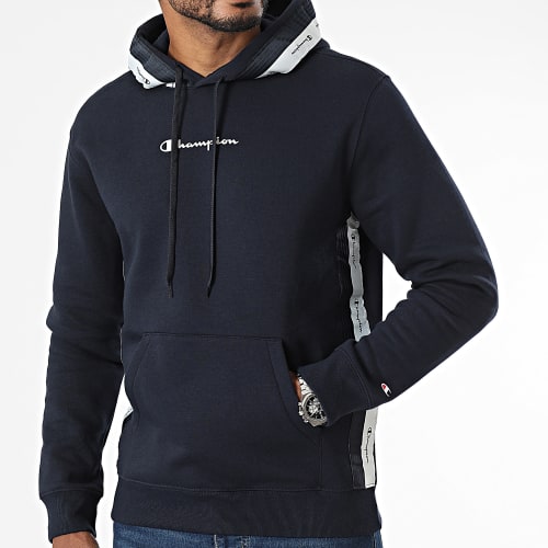 Sweat Capuche 219092 Bleu Marine