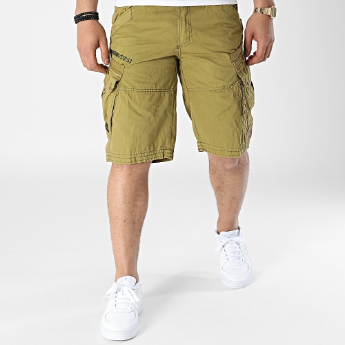 Short Cargo Pierre Vert Kaki