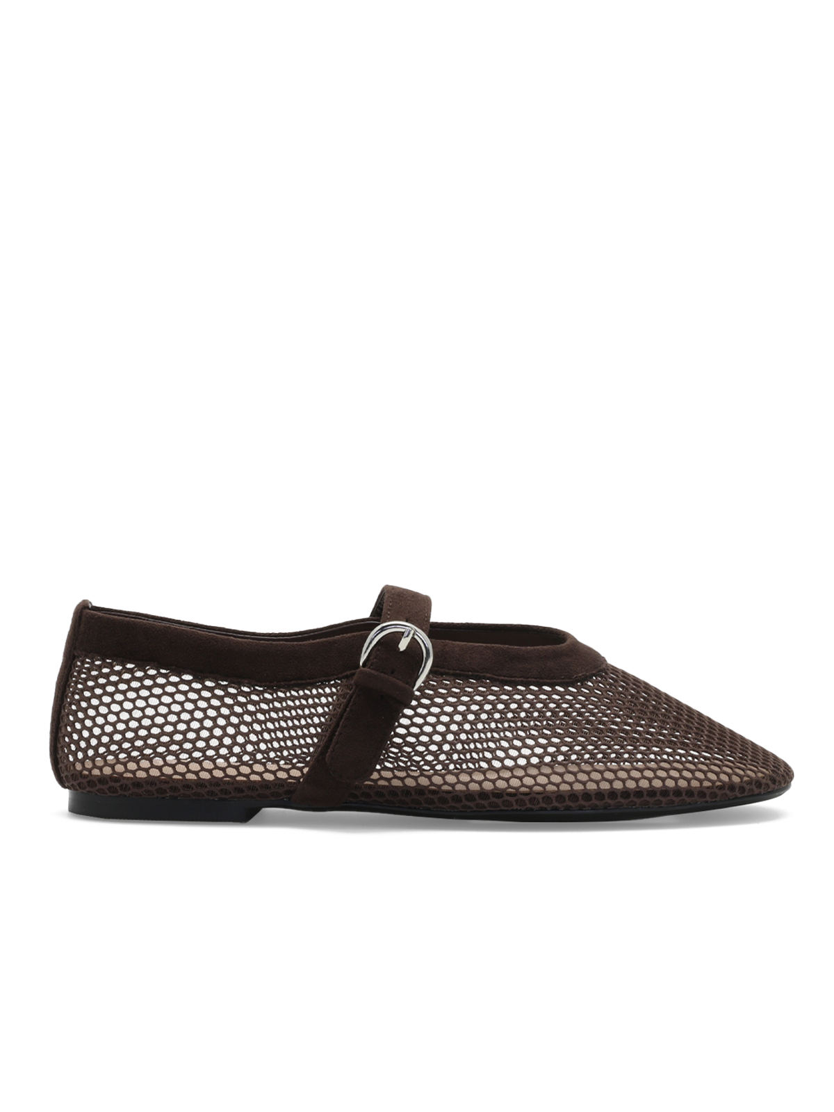 Palermo Ballerina Dark Brown - Trapes Sko