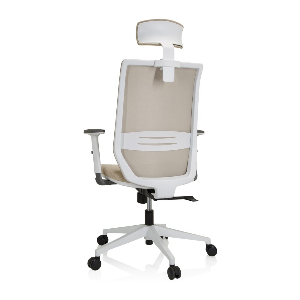 Profi Bürostuhl PROFONDO PRO W Stoff/Netzstoff mit Armlehnen (höhenverstellbar) hjh OFFICE