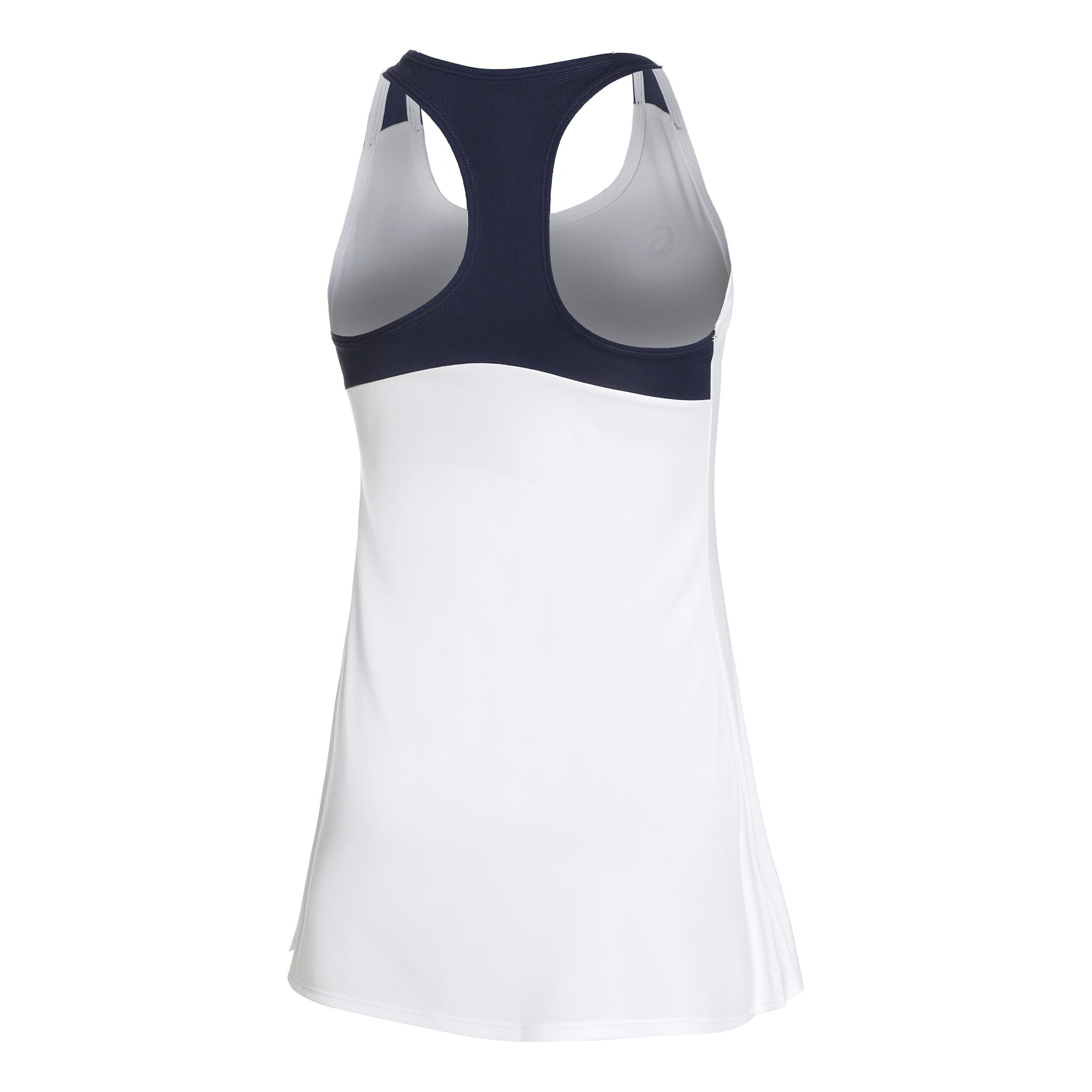 ASICS Court Robe Femmes - Blanc , Bleu Foncé