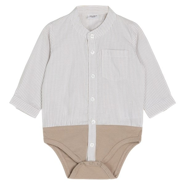 Baby Bertil Skjortebody Cement NOOS