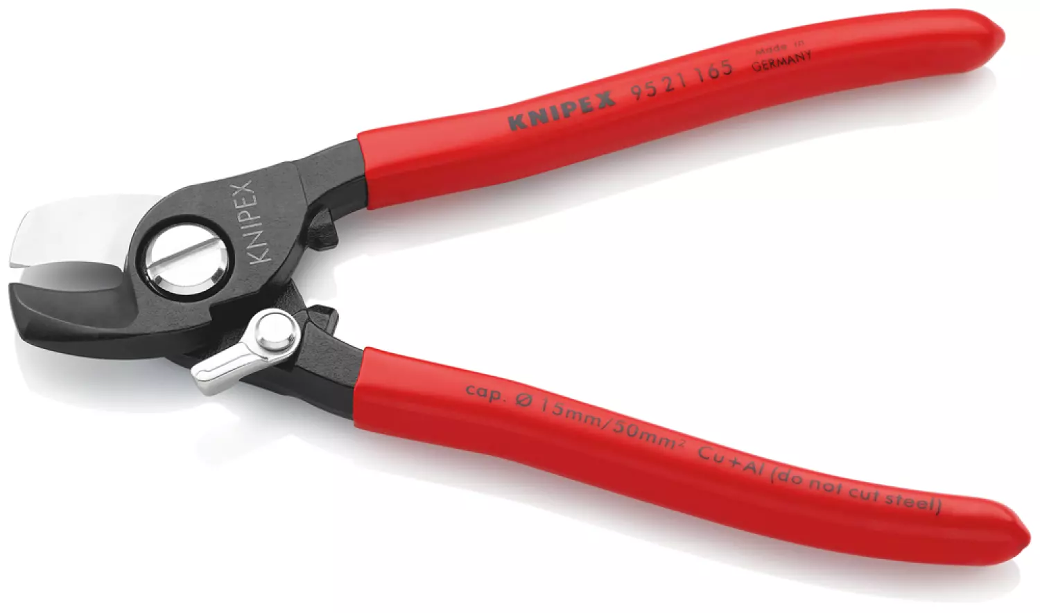 Knipex 9521165 Kabelschaar met openingsveer - 165mm